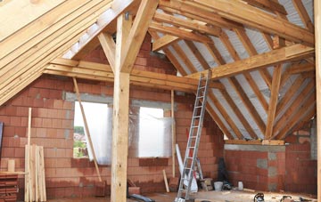 Beacon Down attic trusses